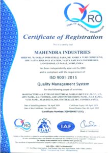 Registration certificate