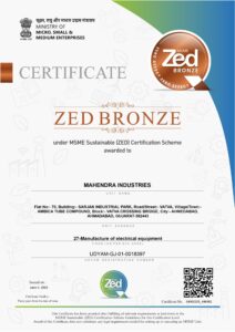 Z CERTIFICATE MSME